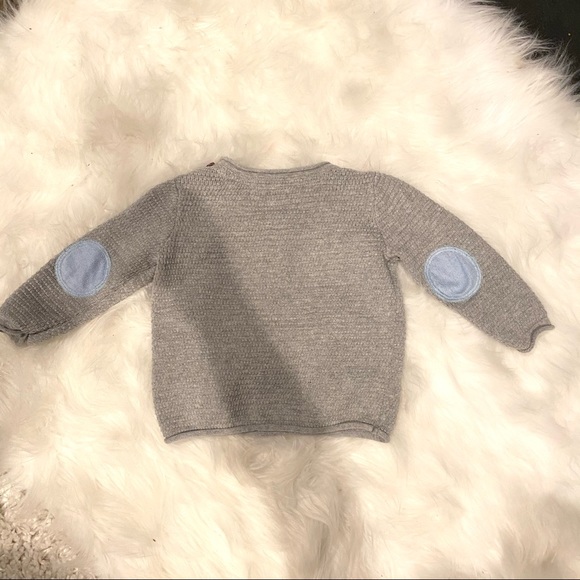 Gymboree baby boy gray sweater - Picture 2 of 4